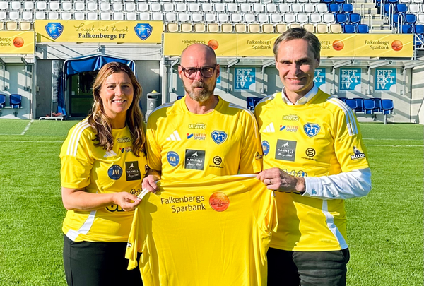 FFF förlänger avtalet med Falkenbergs Sparbank